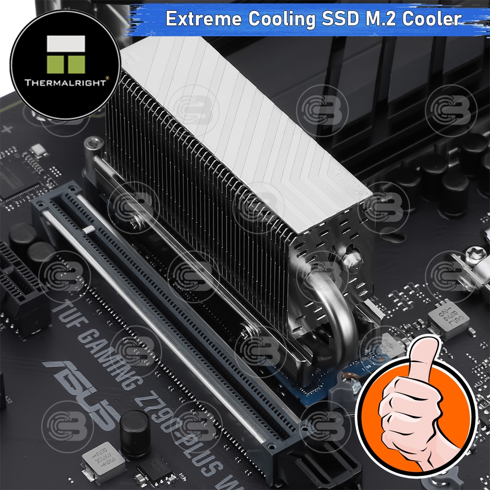 [CoolBlasterThai] Thermalright HR-10 2280 SSD M.2 COOLING KIT With Heatpipe ประกัน 6 ปี