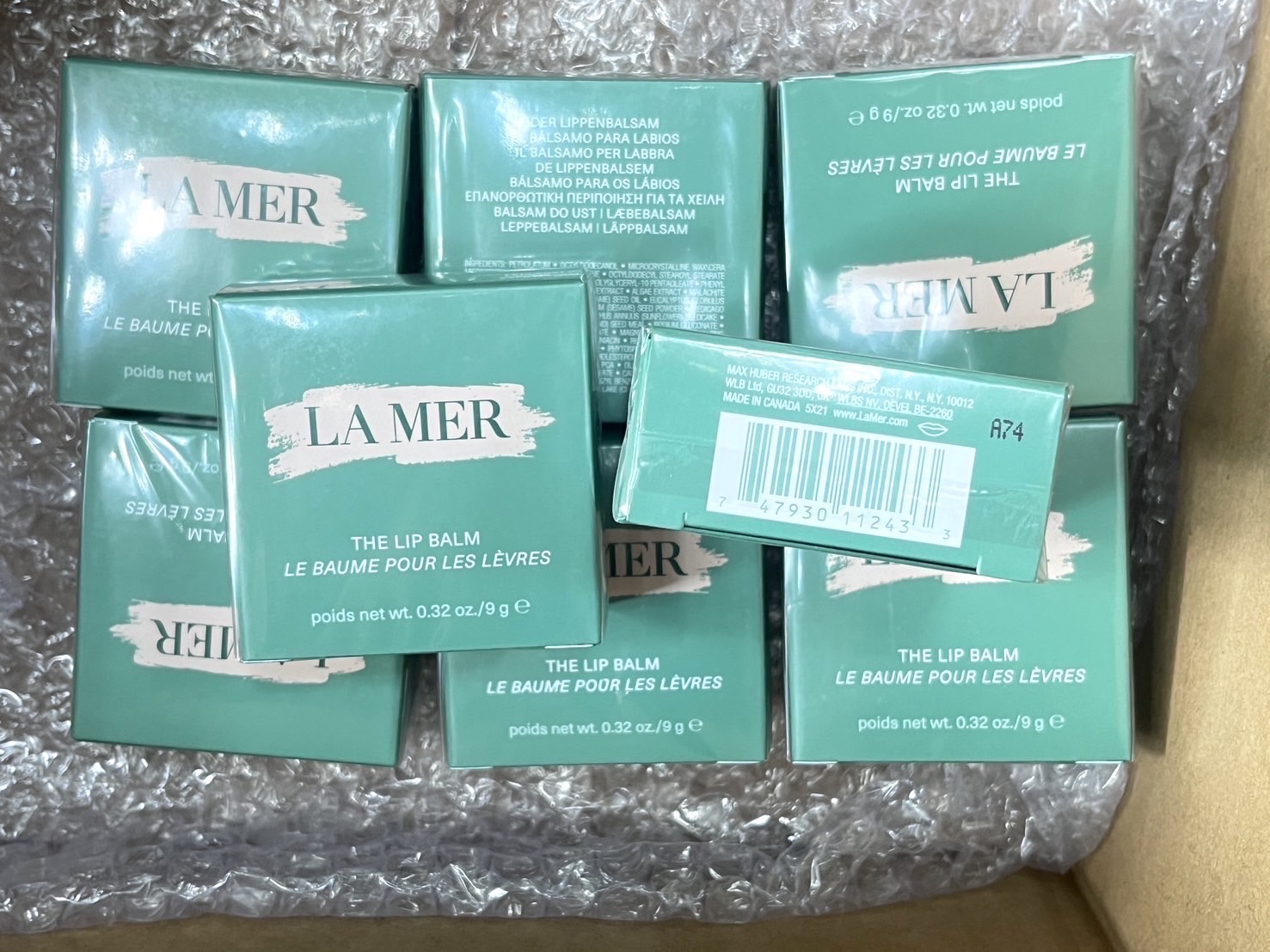 ลิปบาล์ม La Mer The Lip Balm ขนาด 9ml. ของแท้ (1ตลับ)