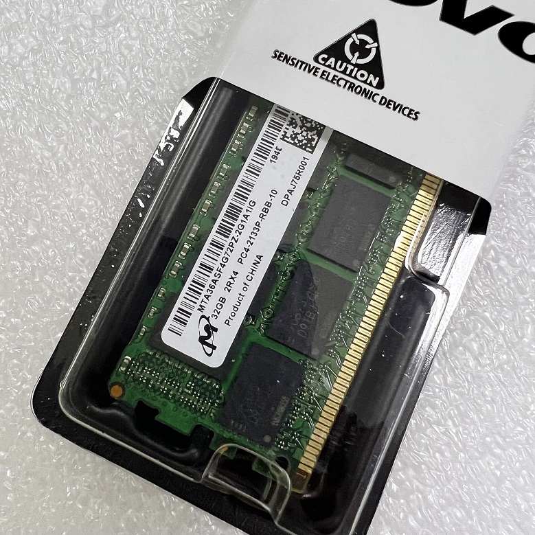 NEW, IBM 95Y4808 / 95Y4810 / Samsung M393A4K0BB0-CPB0Q [TorCompTH Thailand - ขาย จำหน่าย ราคา] IBM 32GB TruDDR4 (2Rx4, 1.2V) PC4-17000 CL15 2133MHz LP RDIMM for x3550 M5, x3650 M5