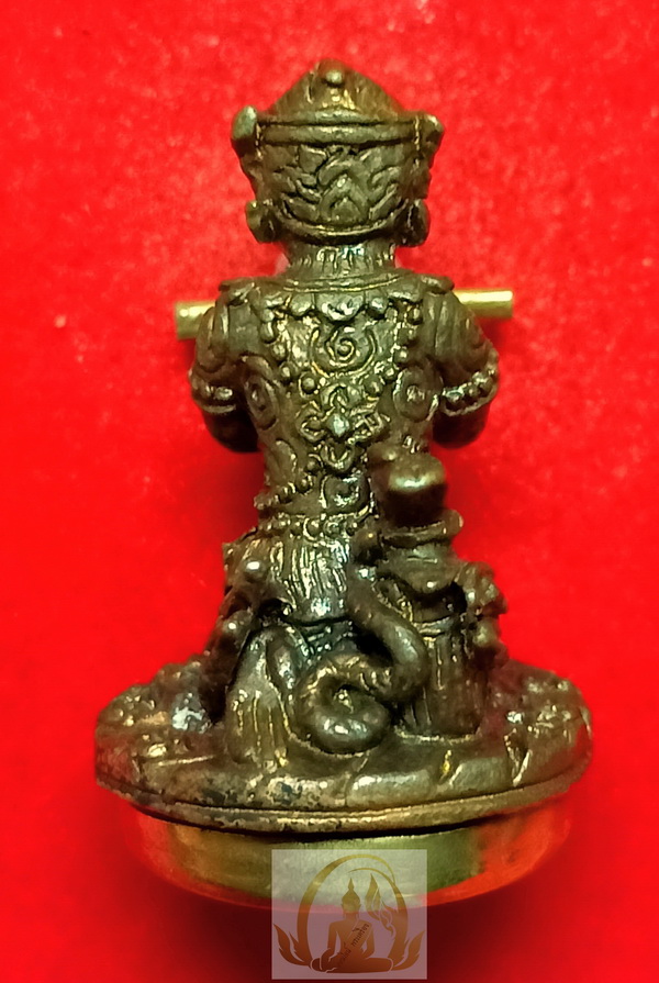 หนุมานหนุนดวง พระอธิการใจ วัดพระยาญาติ จ.สมุทรสงคราม