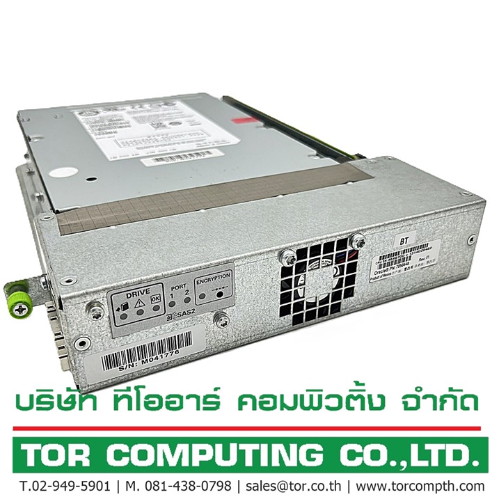 Oracle/Sun 7050448 [TorCompTH Thailand ขายจำหน่าย ราคา] Oracle HP LTO5 6Gb SAS Half Height Drive with Tray, 12V Fan for StorageTek SL150
