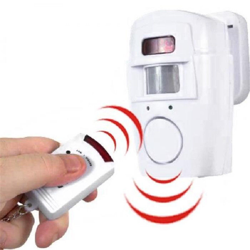 สัญญาณกันขโมยแบบ U1 Home Security Wireless Alarm System IR Motion Sensor Detector + 2 Remote Control