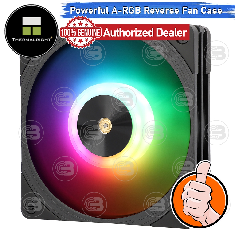 [CoolBlasterThai] Thermalright TL-B12R-S Reverse Fan Case A-RGB (size 120 mm.) ประกัน 3 ปี