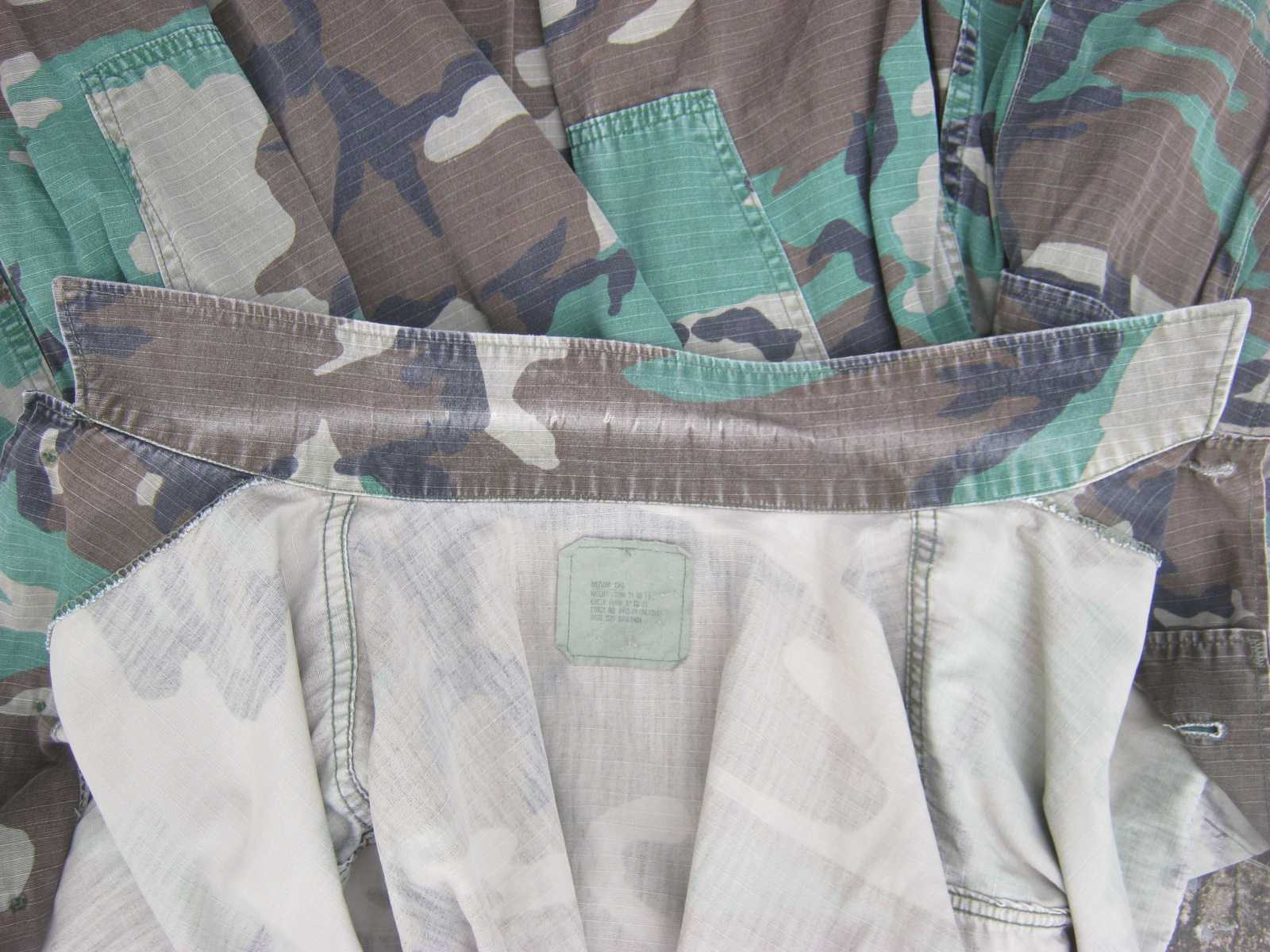 เสื้อทหารสหรัฐ M81 woodland ผ้าฝ้าย 100%