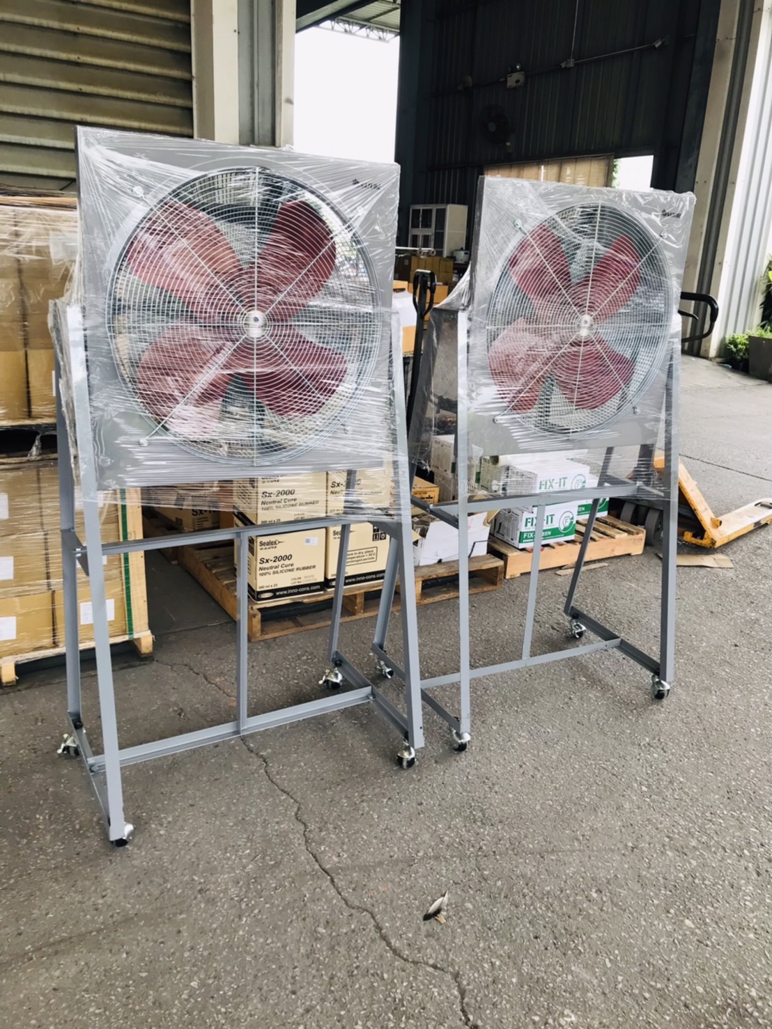 พัดลมอุตสาหกรรม Nature, ตะแกรงหน้าหลัง IF-20L, (ขาตั้ง) 20 นิ้ว