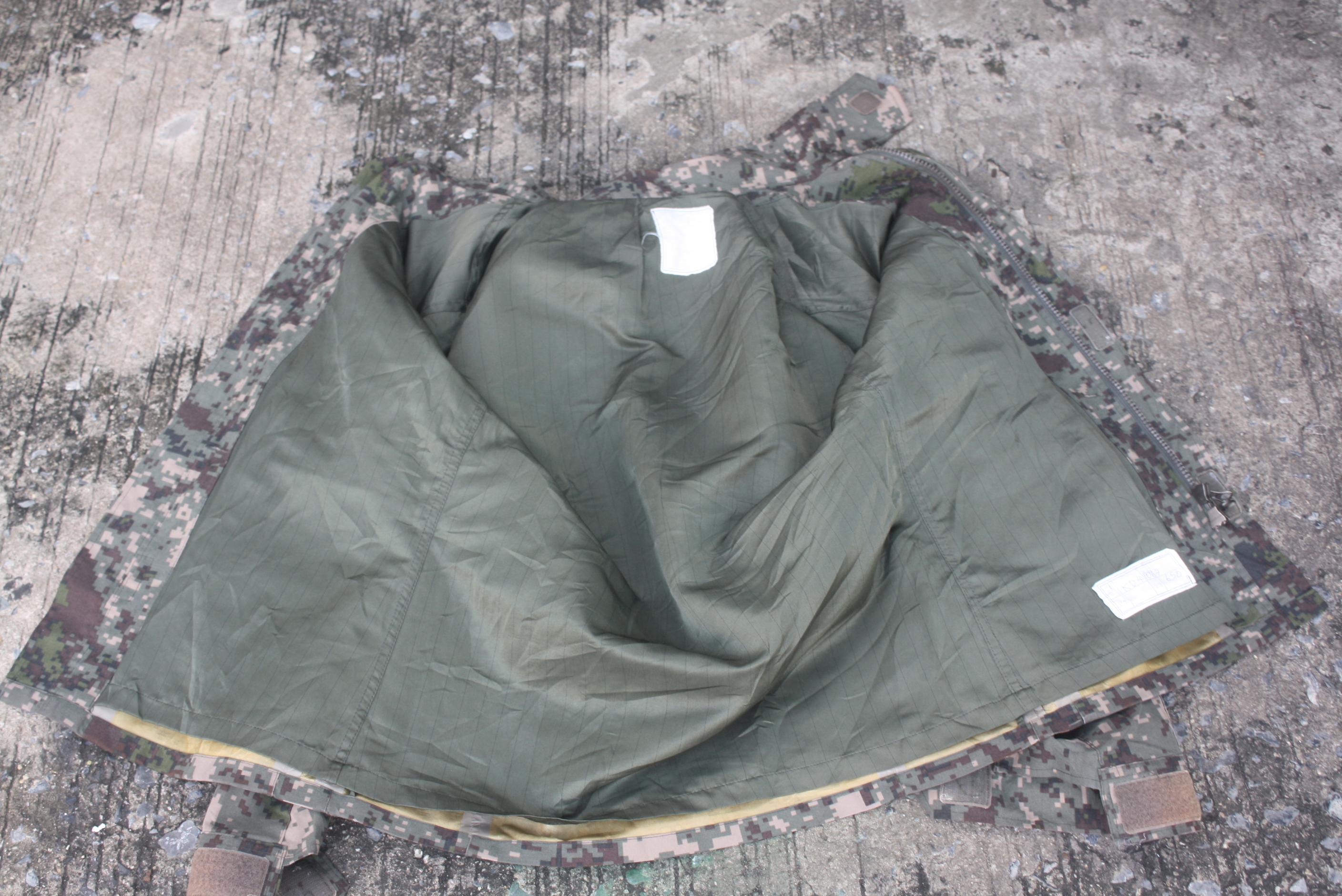 เสื้อทหารเกาหลีใต้ ลายใหม่ ติจิตอล