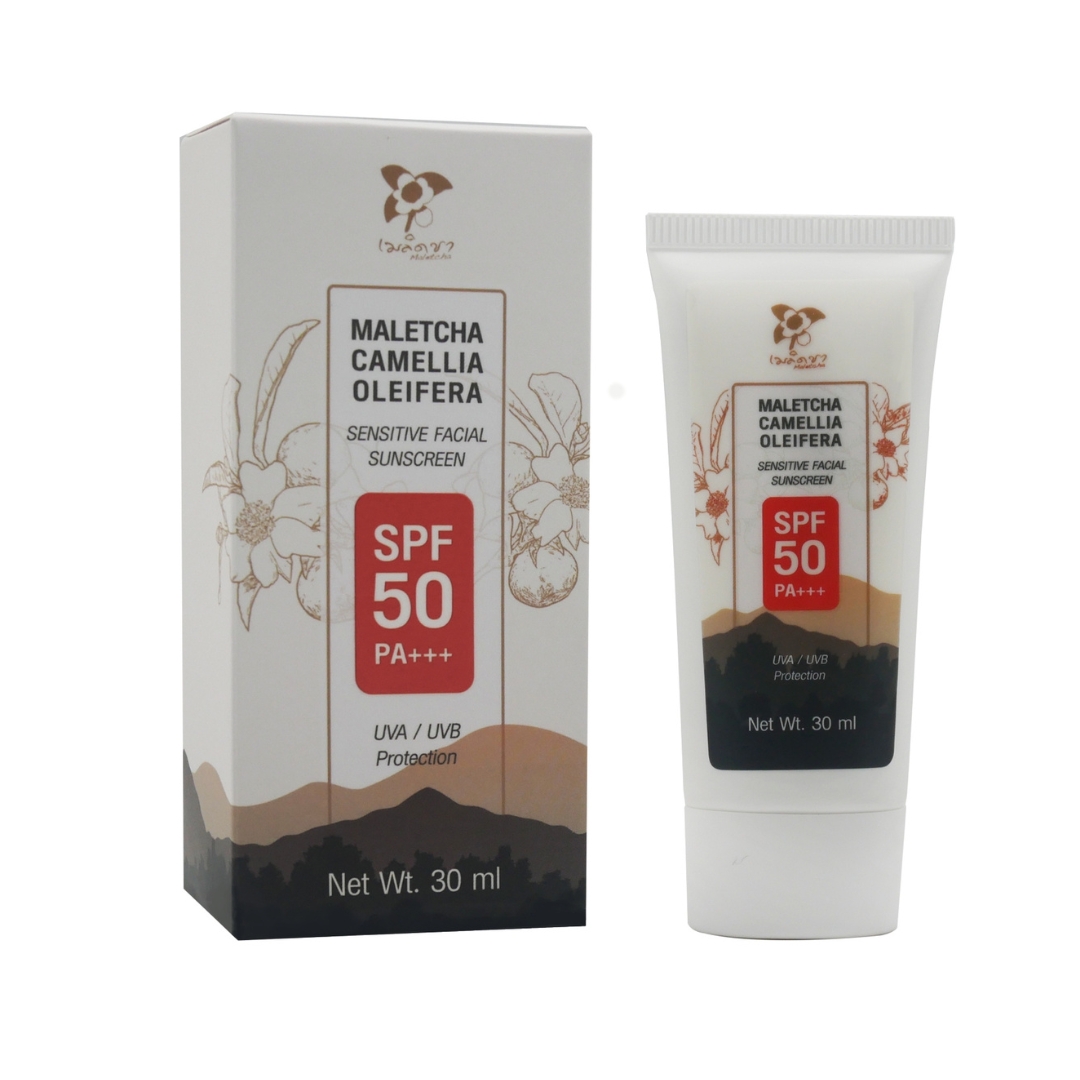 เมล็ดชา คามีเลีย โอลีเฟร่า เซนซิทีฟ เฟเชียล ซันสกรีน เอสพีเอฟ 50 พีเอ+++