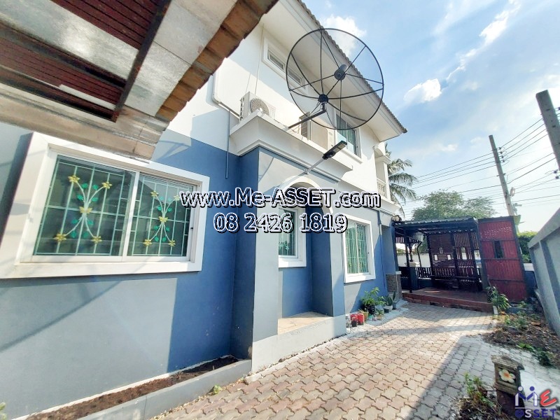 ขายบ้านเดี่ยวหลังมุม ย่าน ศรีวารีน้อย หัวตะเข้ บางโฉลง บางพลี บางนา-ตราด : ม.นิรันดร์แกรนด์ Nirun Grand : 2 ชั้น 55.4 ตร.วา