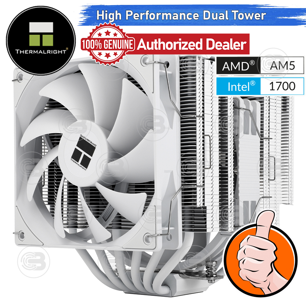 [CoolBlasterThai] Thermalright Peerless Assassin 140 White Heat Sink (AM5/LGA1851 Ready) ประกัน 3 ปี