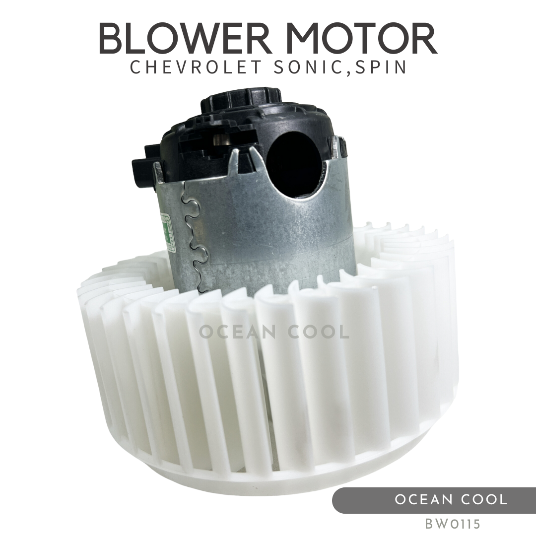 โบลเวอร์ เชฟโรเลต โซนิค , สปิน BW0115 BLOWER MOTOR CHEVROLET SONIC , SPIN มอเตอร์พัดลมแอร์ พัดลมแอร์ โบเวอร์