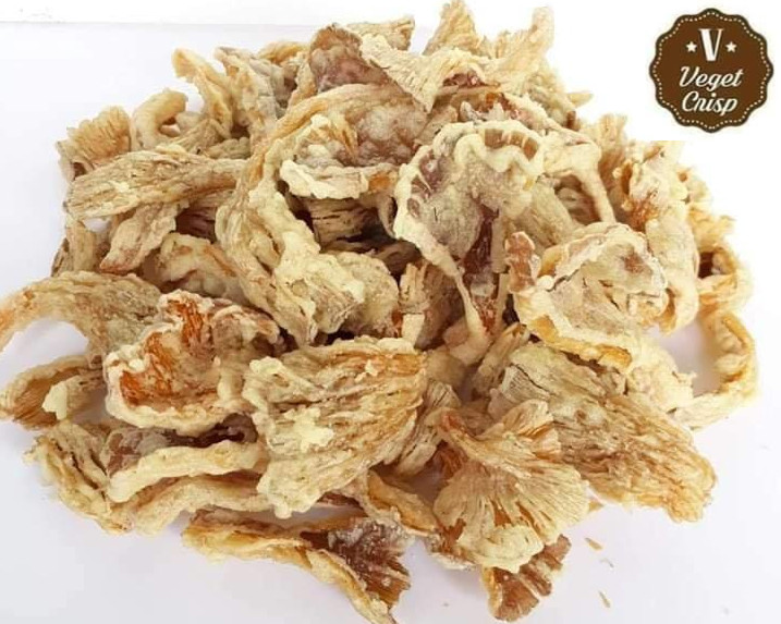🍄เห็ดนางฟ้าอบกรอบ🍄 แสนอร่อย ตรา Veget Crisp รสดั้งเดิม (แพ็ค 3 ห่อ) สูตรเจ