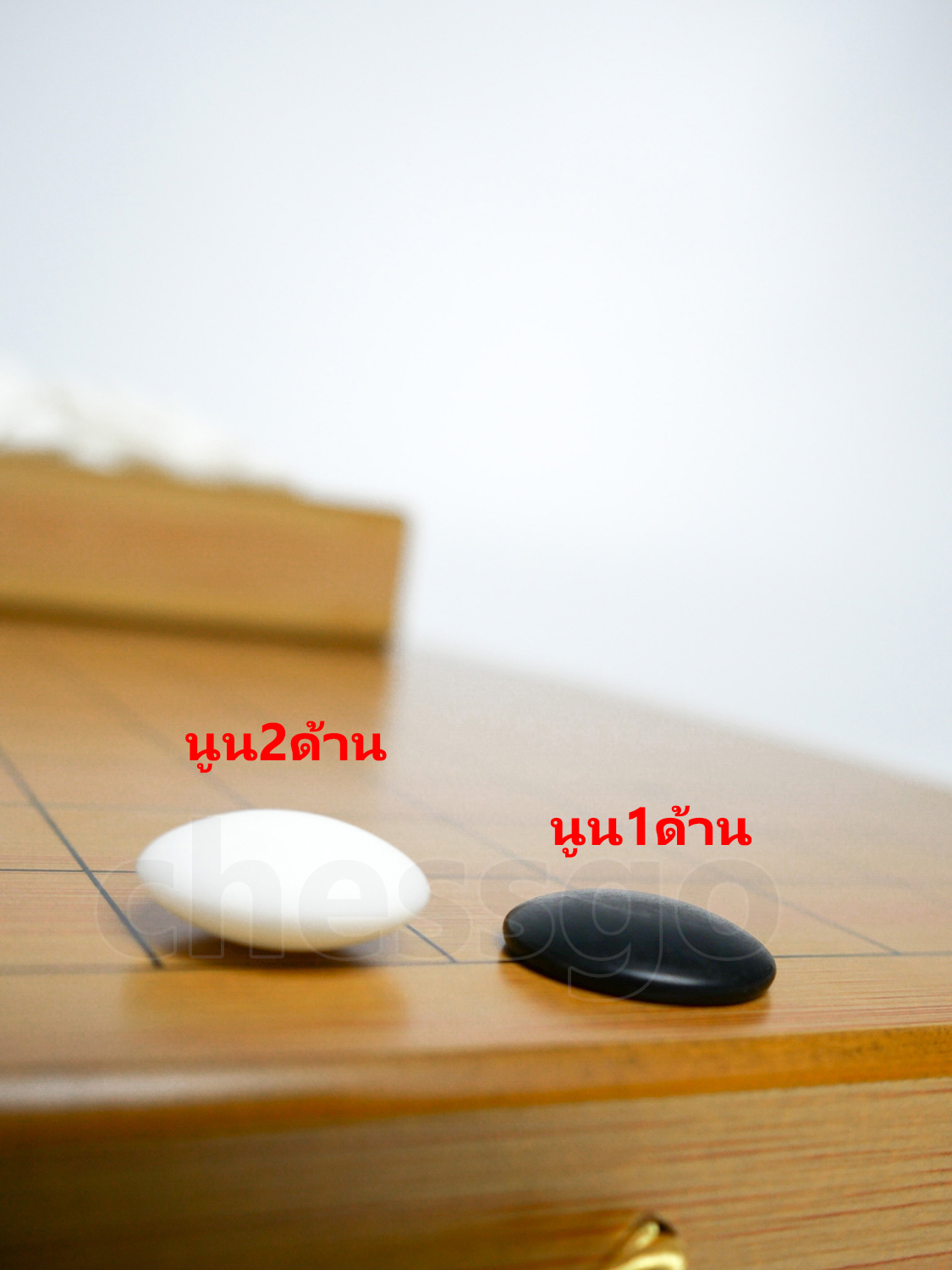 ชุดหมากล้อมไม้ Gift Box Go Set (กระดานไม้ไผ่19เส้นGift Box+ถาดไม้+เม็ดเมลามีน)