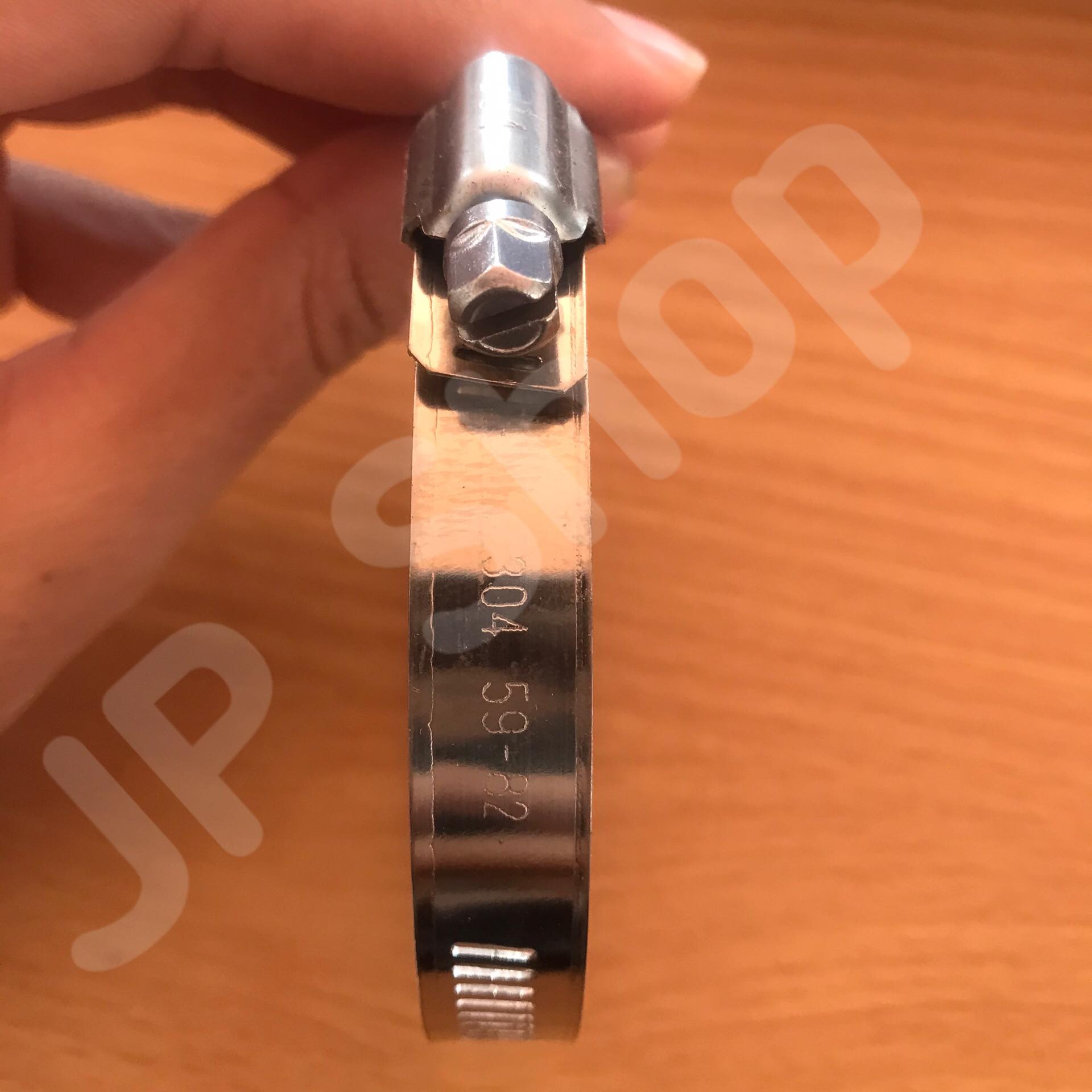 ปลอกรัด 59-82 (12 มม.) แคลมป์รัดท่อสแตนเลส 304 #5982