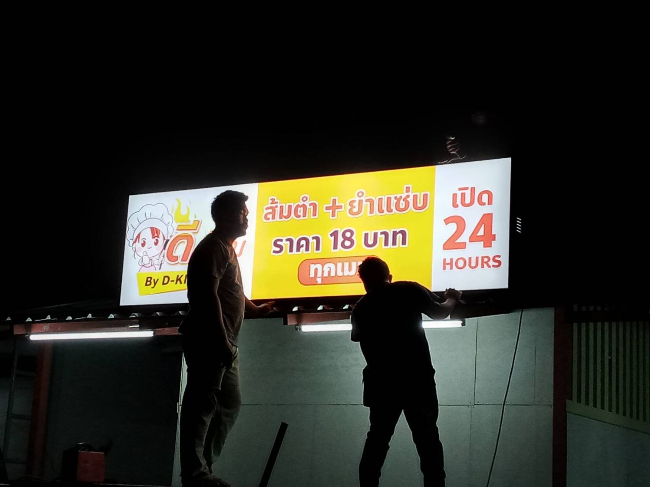 ป้ายกล่องไฟ