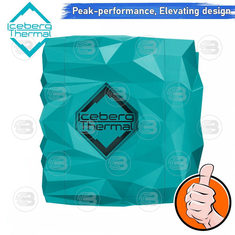 [CoolBlasterThai] Iceberg Thermal IceSLEET X7 Dual Multi Compatible Dual Tower CPU Cooler with A-RGB ประกัน 2 ปี