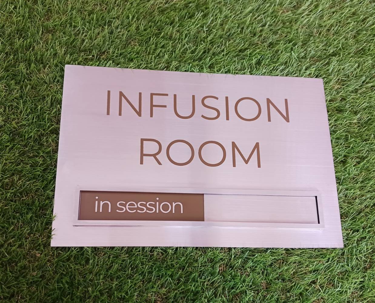 ป้ายสแตนเลสกัดกรด ป้ายรางสอด