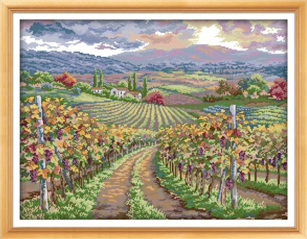 Vineyard (ไม่พิมพ์/พิมพ์ลาย)