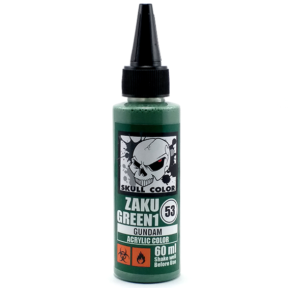 Skull Color 53 Zaku Green1
