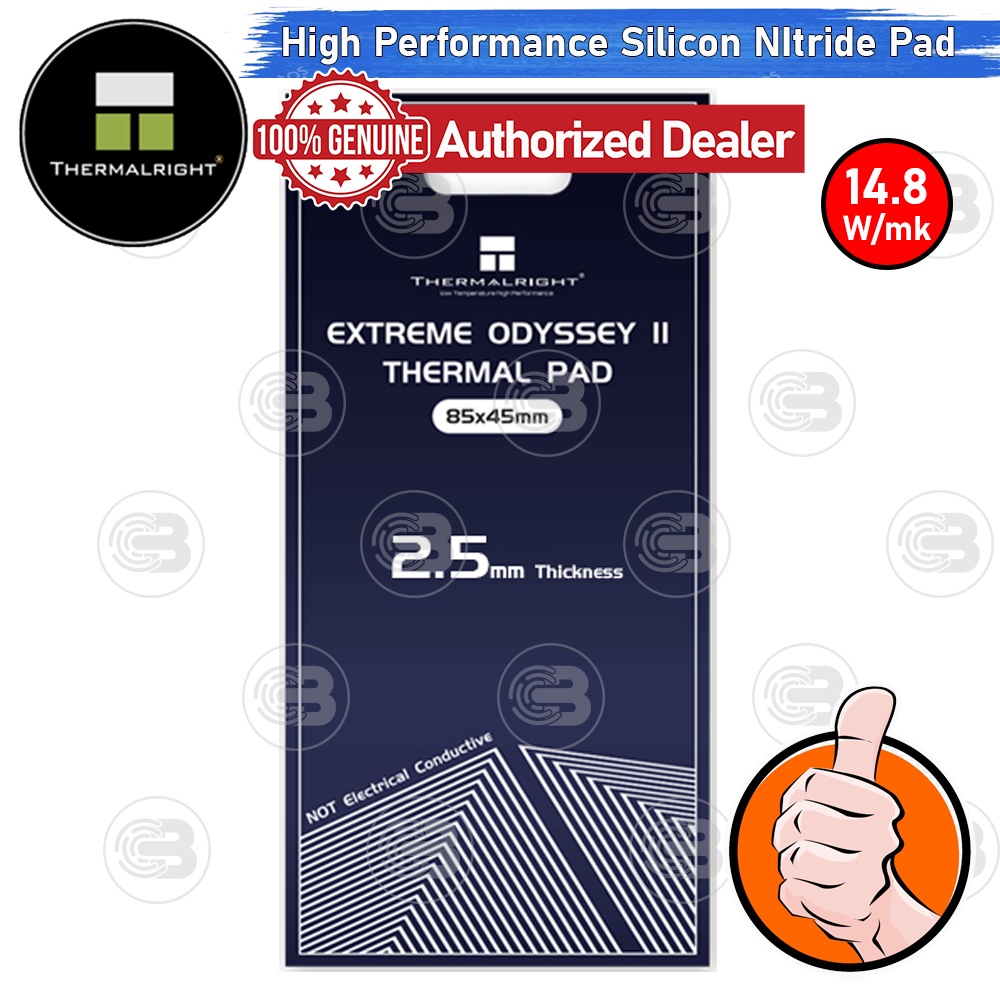 [CoolBlasterThai] Thermalright Extreme Odyssey II Thermal Pad (Silicon Nitride) 85x45x2.5 mm./14.8 W/mK