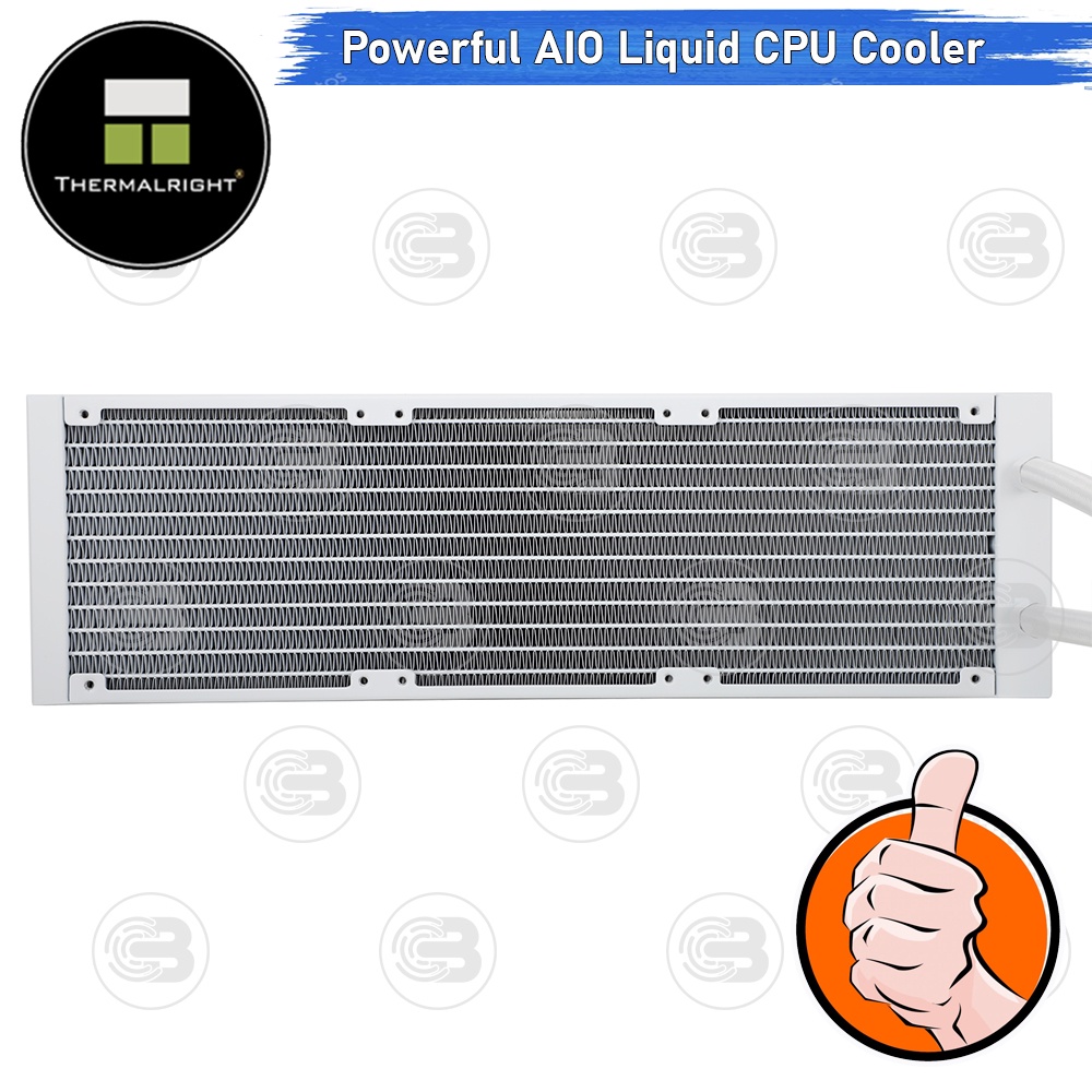 [CoolBlasterThai] Thermalright FROZEN HORIZON 360 WHITE ARGB AIO Liquid CPU Cooler (AM5/LGA1851 Ready) ประกัน 6 ปี