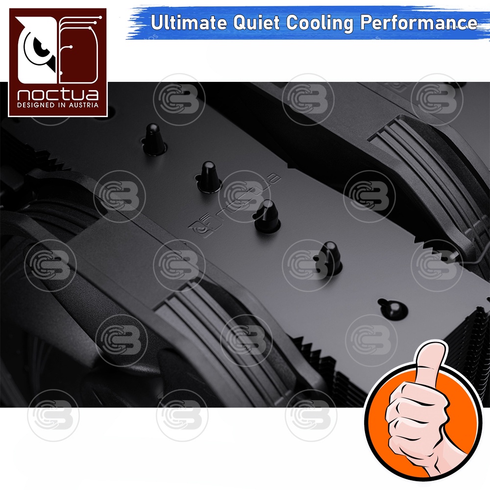 [CoolBlasterThai] Noctua NH-D15 CHROMAX.BLACK Heat Sink CPU Cooler (AM5/LGA1700 Ready) ประกัน 6 ปี