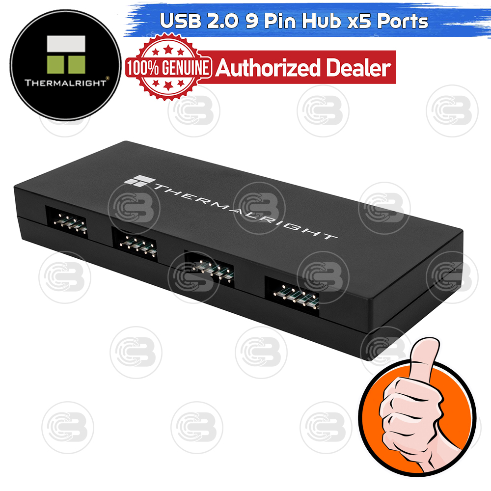 [CoolBlasterThai] Thermalright USB 2.0 (9-PIN) HUB 5 Ports ประกัน 1 ปี