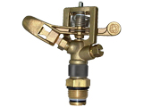 AZ-B IMPACT Brass Sprinkler, Full Circle อิมแพคสปริงเกลอร์ ทองเหลือง หมุนรอบตัว