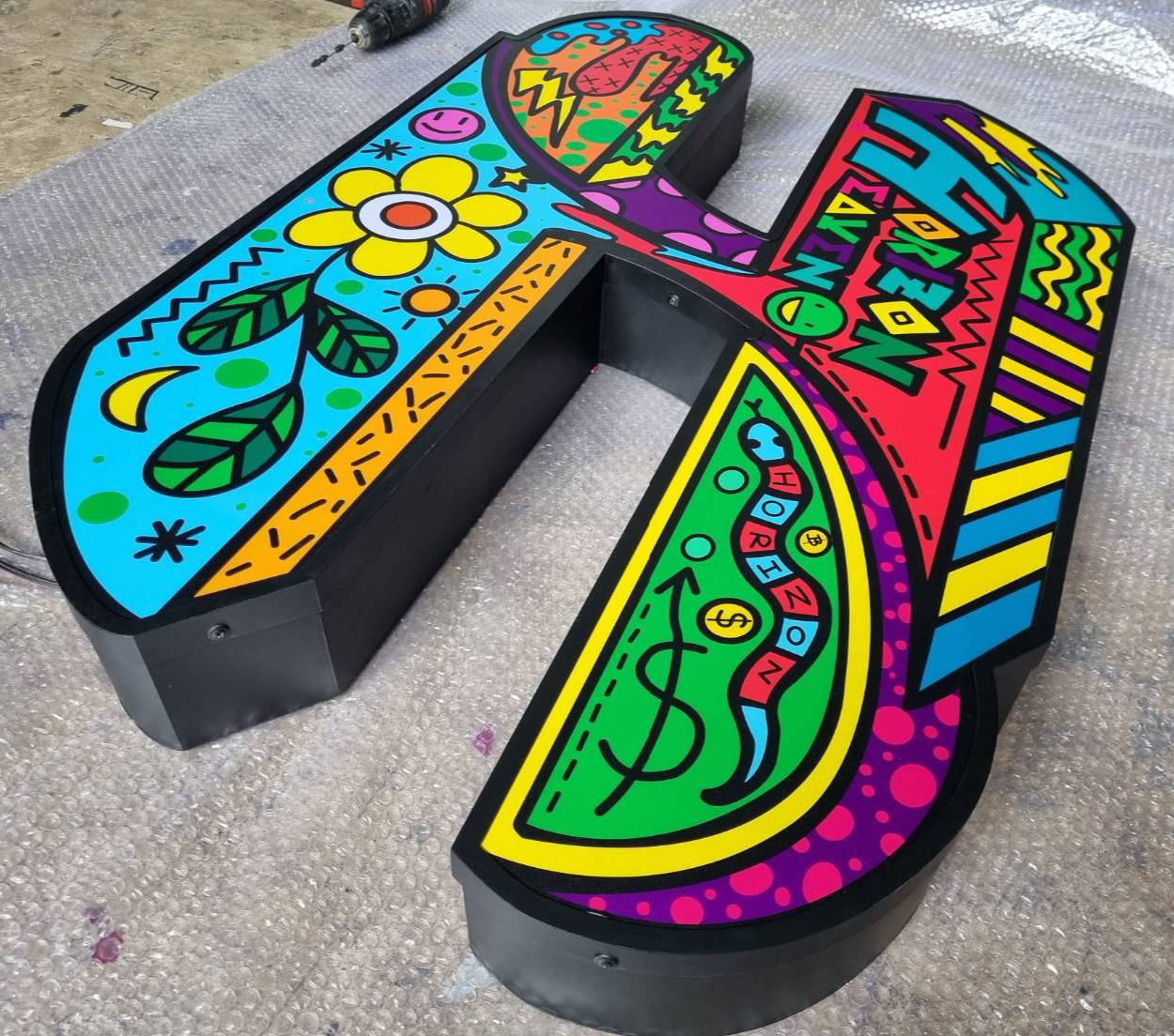 #ป้ายกล่องไฟไดคัท #ป้ายกล่องไฟออกหน้า