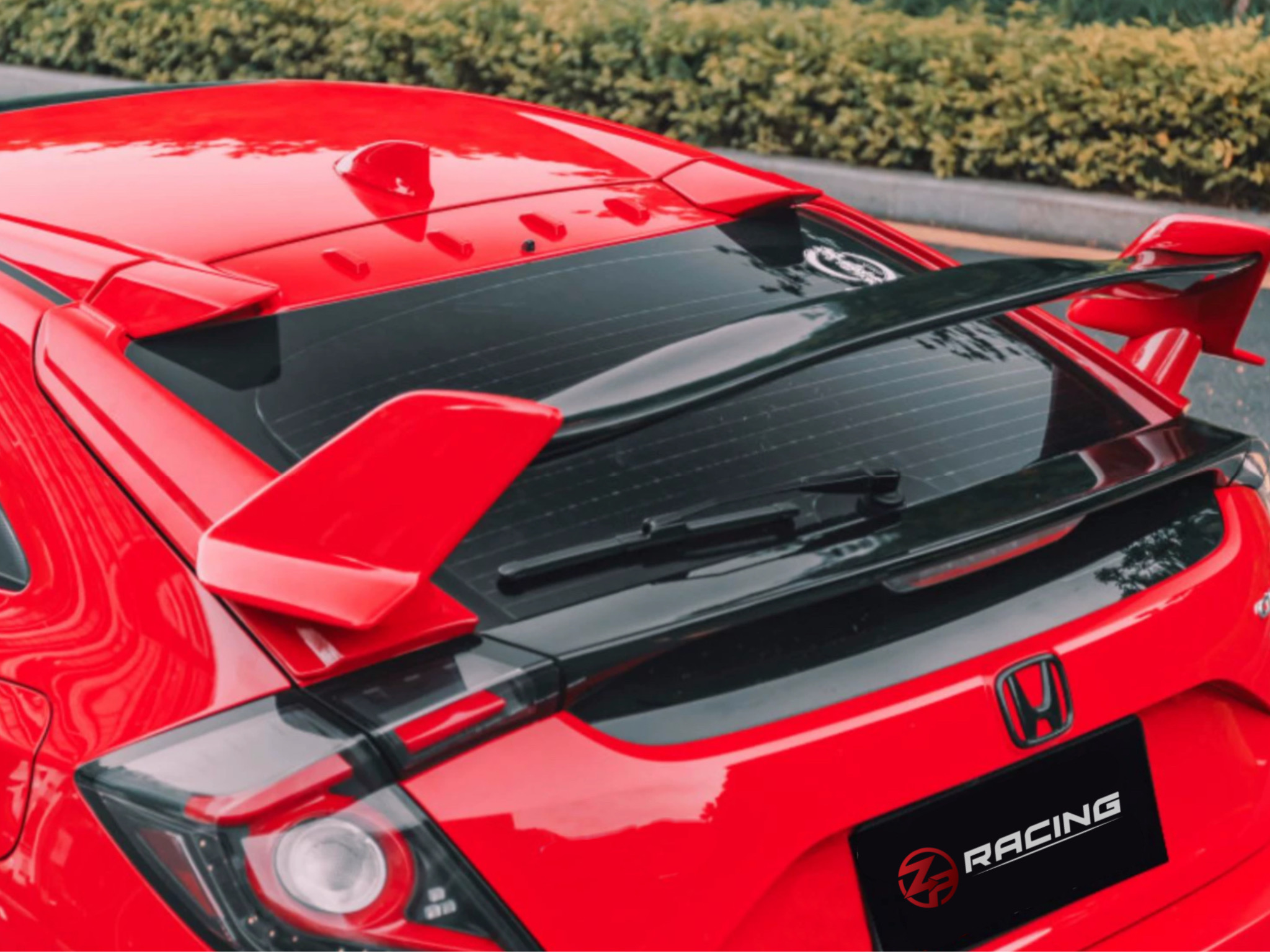 สปอยเลอร์ Spoiler Type R สำหรับ CIVIC Hatchback (FK7) Scale 1:1