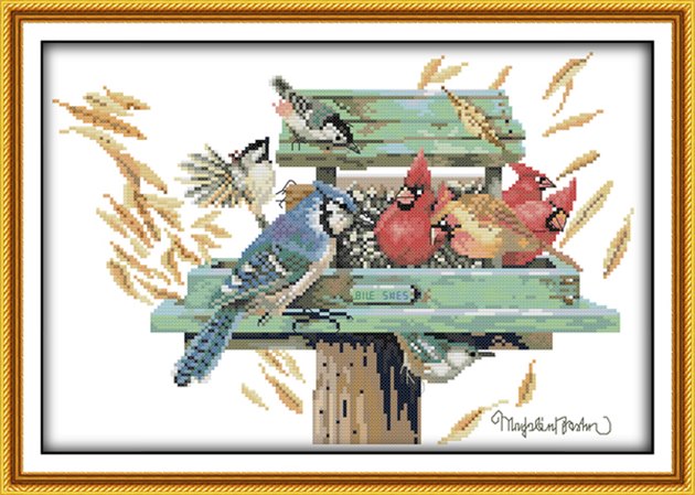 Birds love nest (ไม่พิมพ์/พิมพ์ลาย)
