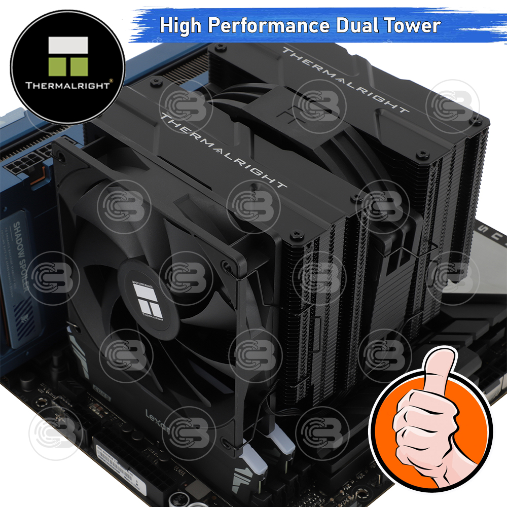 [CoolBlasterThai] Thermalright Peerless Assassin 140 Black Heat Sink (AM5/LGA1851Ready) ประกัน 3 ปี