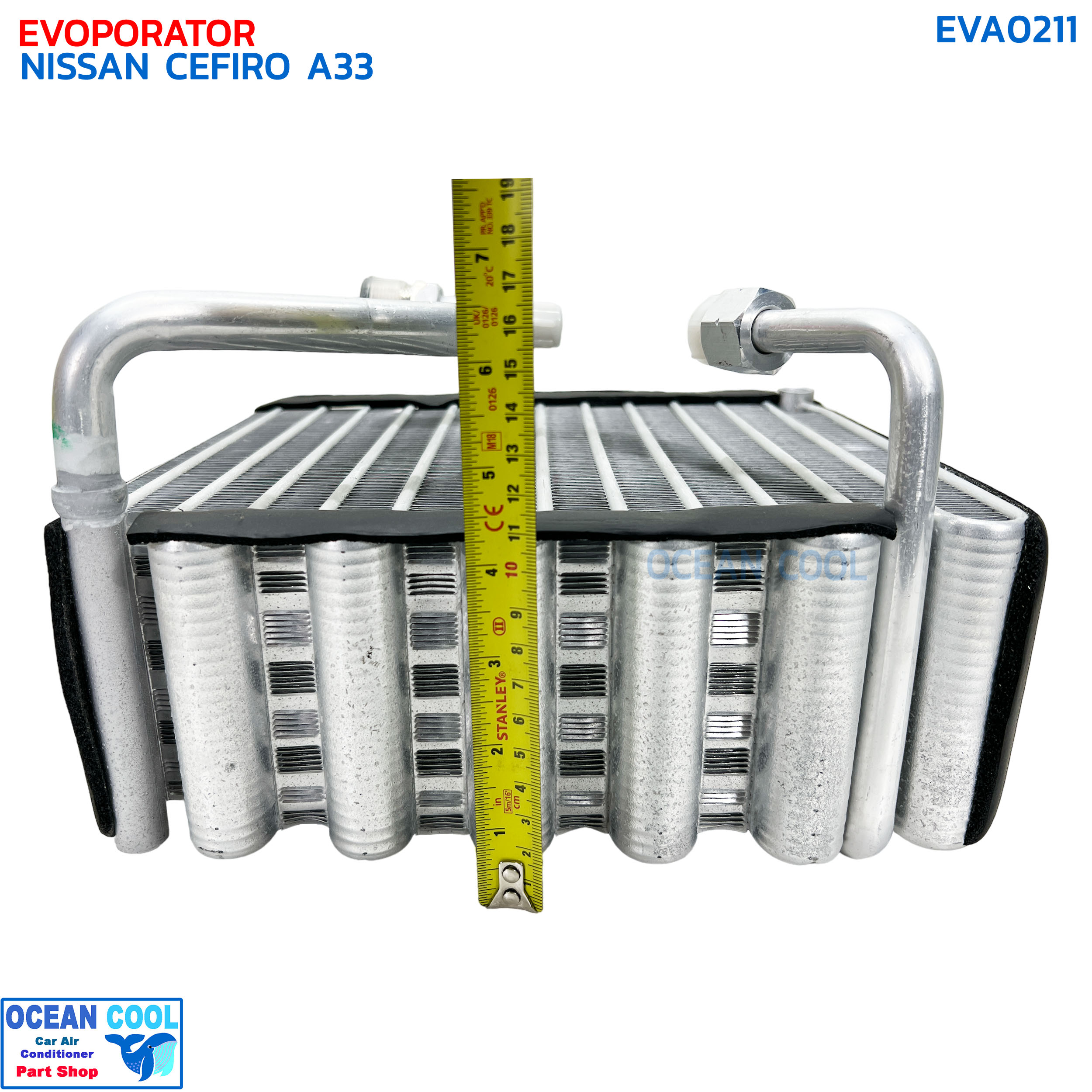 คอยล์เย็น นิสสัน เซฟิโร่ เอ33 เครื่อง 2.0 EVA0211 EVAPORATOR NISSAN CEFIRO A33 ตู้แอร์ แอร์รถยนต์