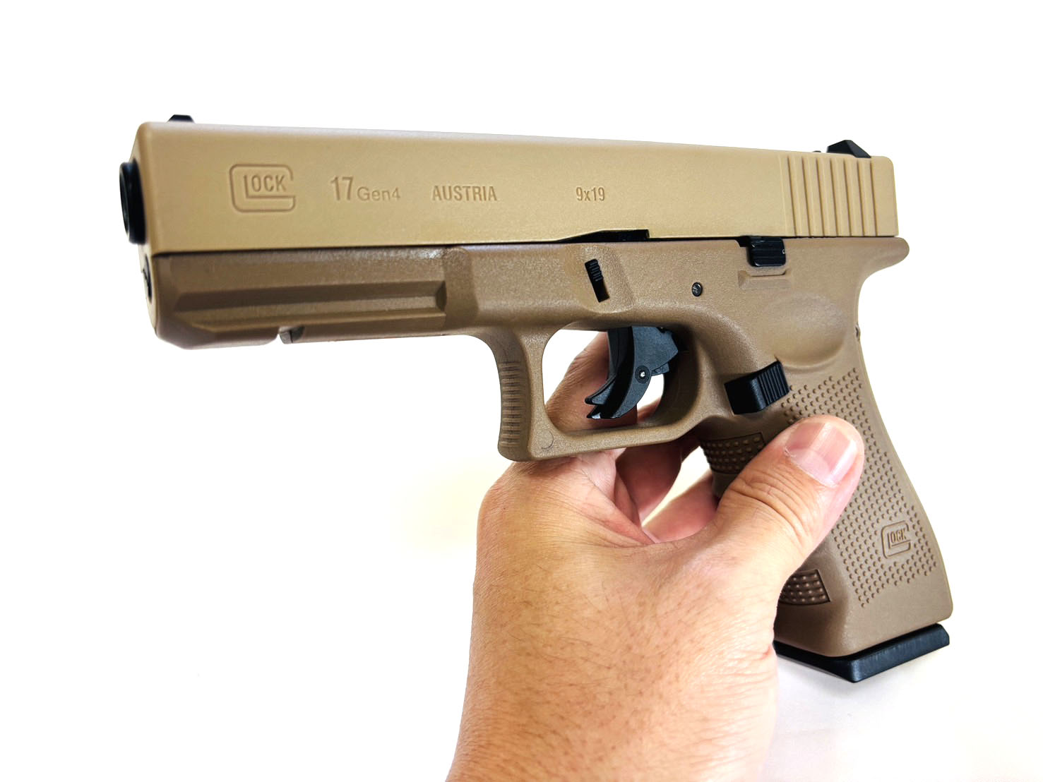 ปืนเจล ปืนเจลไฟฟ้า รุ่น Glock17 (Semi&Blowback)