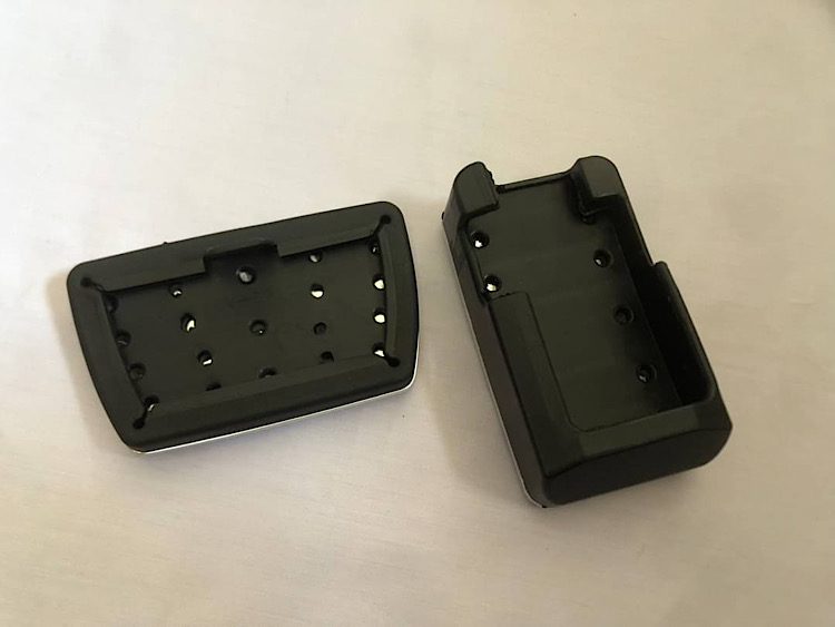 ชุดแป้นเหยียบคันเร่งและเบรก ACCORD G10 แบบอลูมิเนียม สีบรอนซ์เงิน