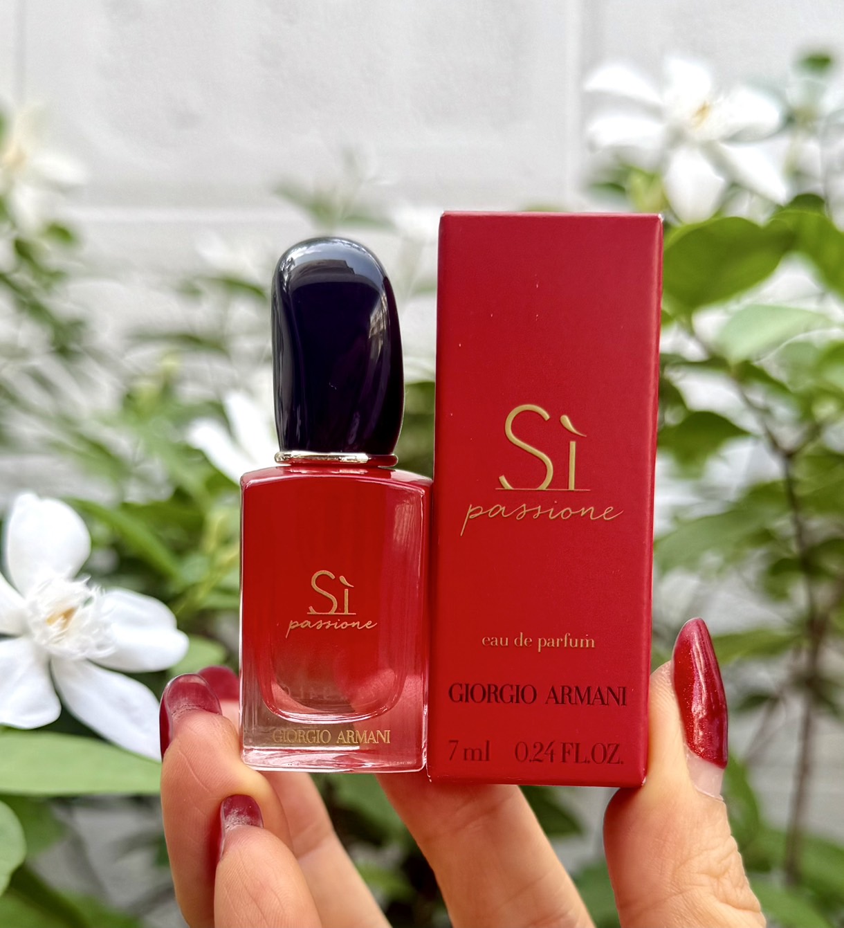 น้ำหอมขนาดทดลอง แบบแต้ม Giorgio Armani Si Passione Eau De Parfum 7ml. ของแท้ 100%