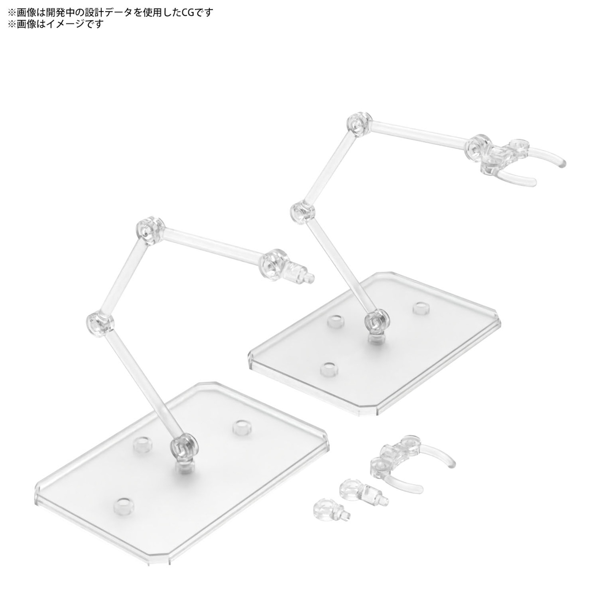 ACTION BASE 6 CLEAR COLOR (2 PCS PACK)