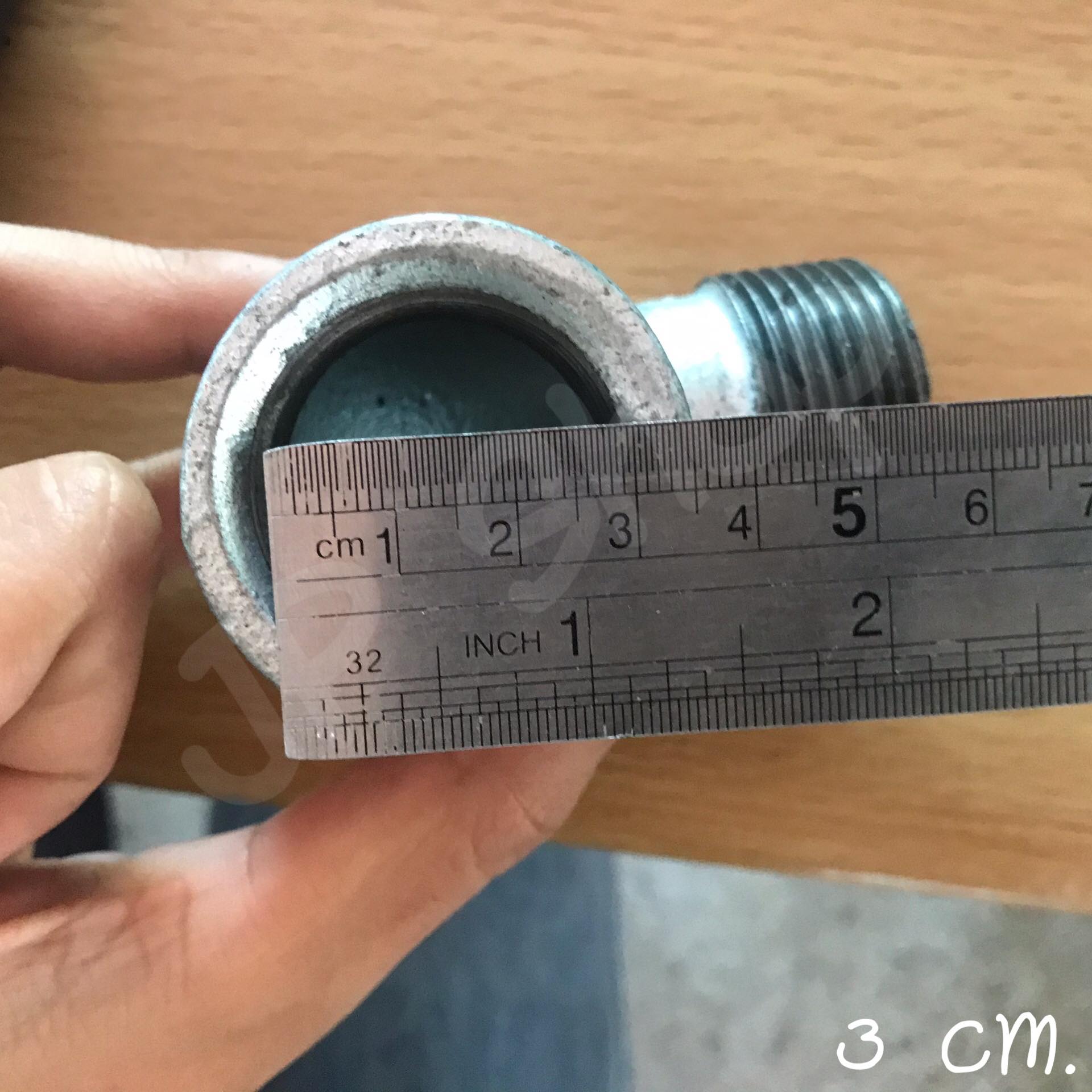 ข้องอประปา 90 องศา 1 นิ้วลด 1 ข้าง ผู้-เมีย #01220