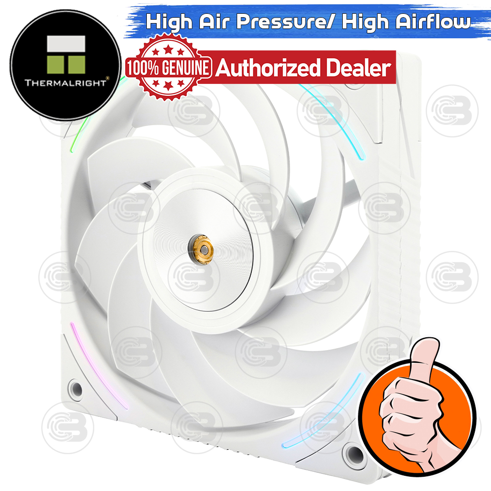 [CoolBlasterThai] Thermalright TL-K12RW Reverse Fan Case Optimized Static Pressure ARGB (size 120 mm.) ประกัน 3 ปี