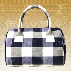 กระเป๋าขาวม้า,กระเป๋าผ้าขิด กระเป๋าถือ กระเป๋าหิ้ว 12x23x23 Cm//Khit Bag, Tote Bag, Tote Bag