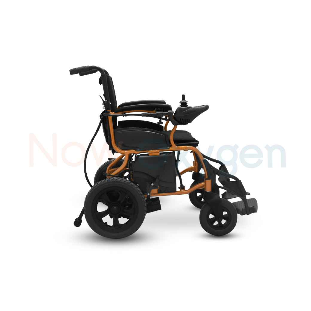 รถเข็นไฟฟ้า วีลแชร์ไฟฟ้ารุ่นใหม่ ยี่ห้อ Yuwell รุ่น D130HL การรับประกัน โครงสร้าง 3 ปี คอนโทรล แบตเตอรี่และมอเตอร์ 1 ปี