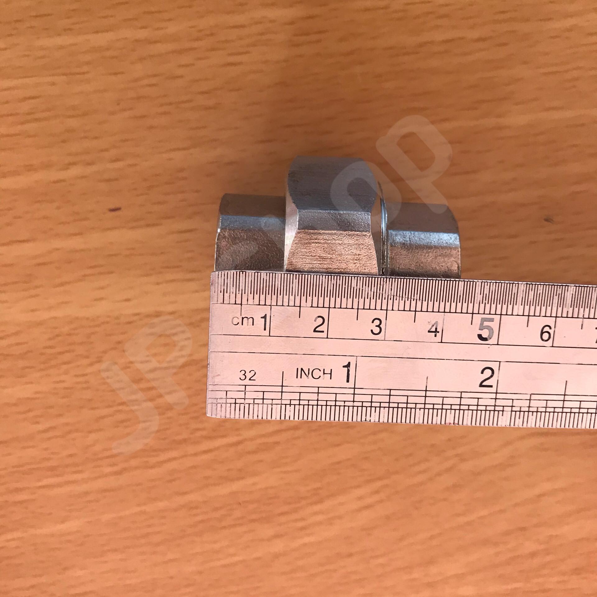 ข้อต่อตรงสแตนเลส304เกลียวใน ขนาด 4 หุน นิปเปิ้ลเกลียวใน 4 หุน #2954