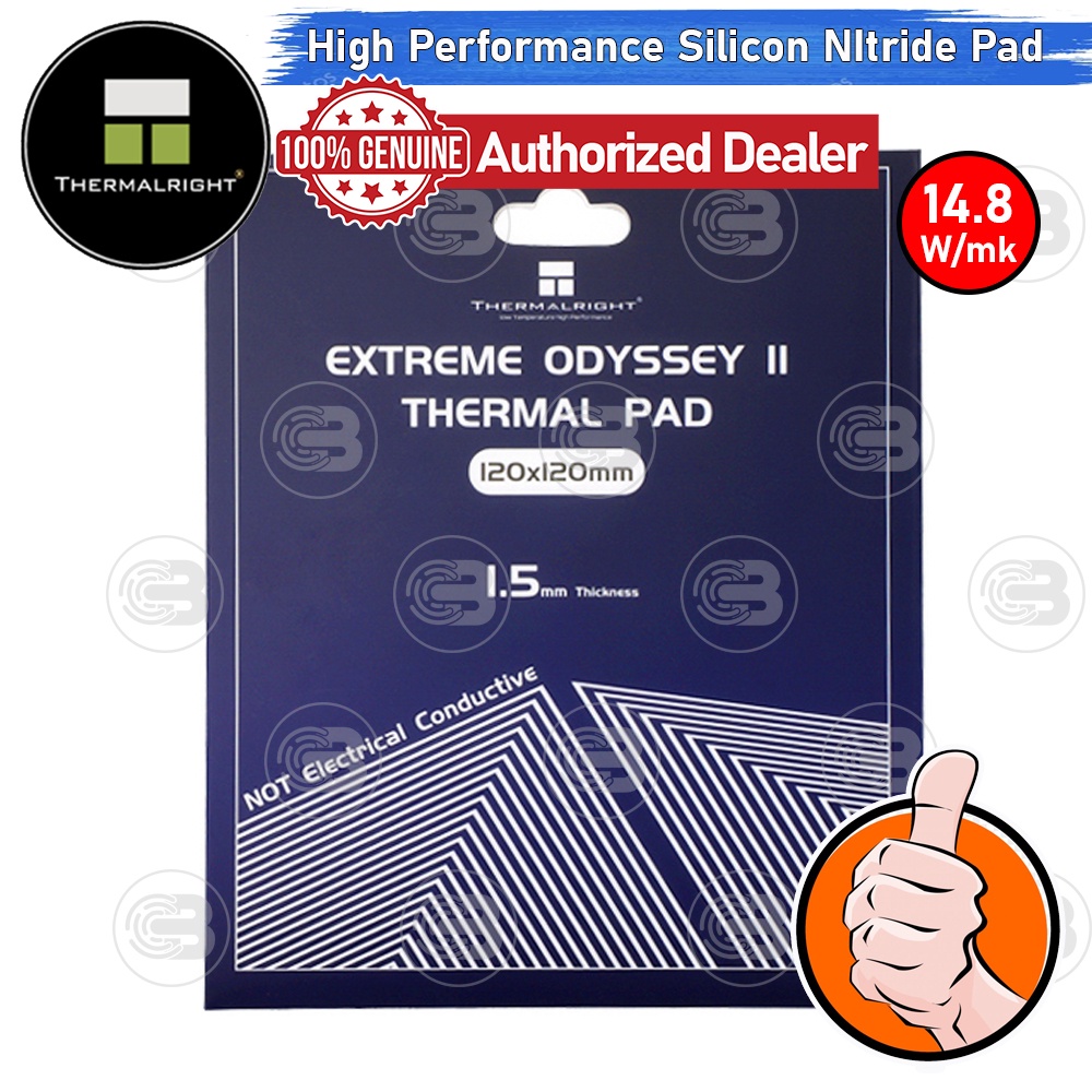 [CoolBlasterThai] Thermalright Extreme Odyssey II Thermal Pad (Silicon Nitride) 120x120x1.5 mm./14.8 W/mK