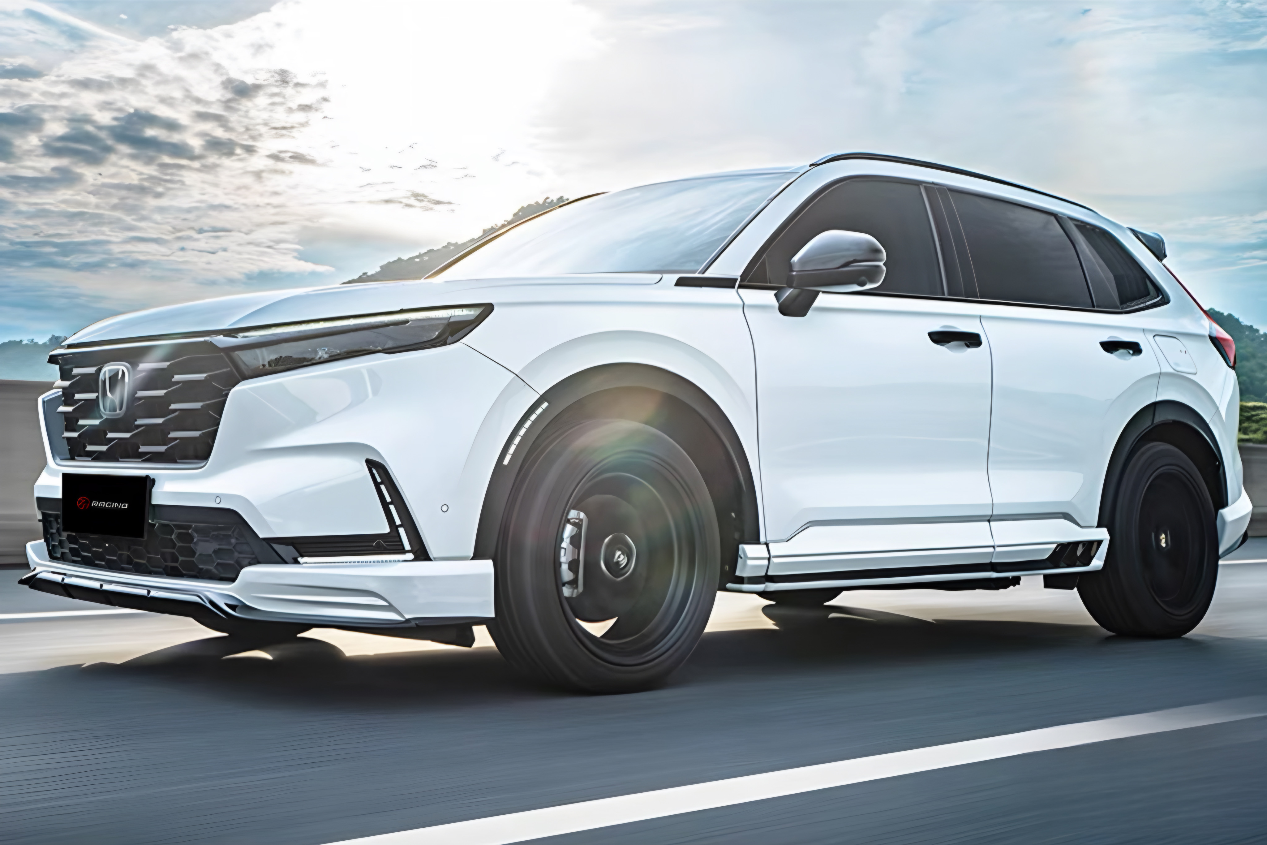 ชุดแต่ง ชุดสเกิร์ต Honda CR-V (G6) 2023-2026 รุ่น AKASAKA