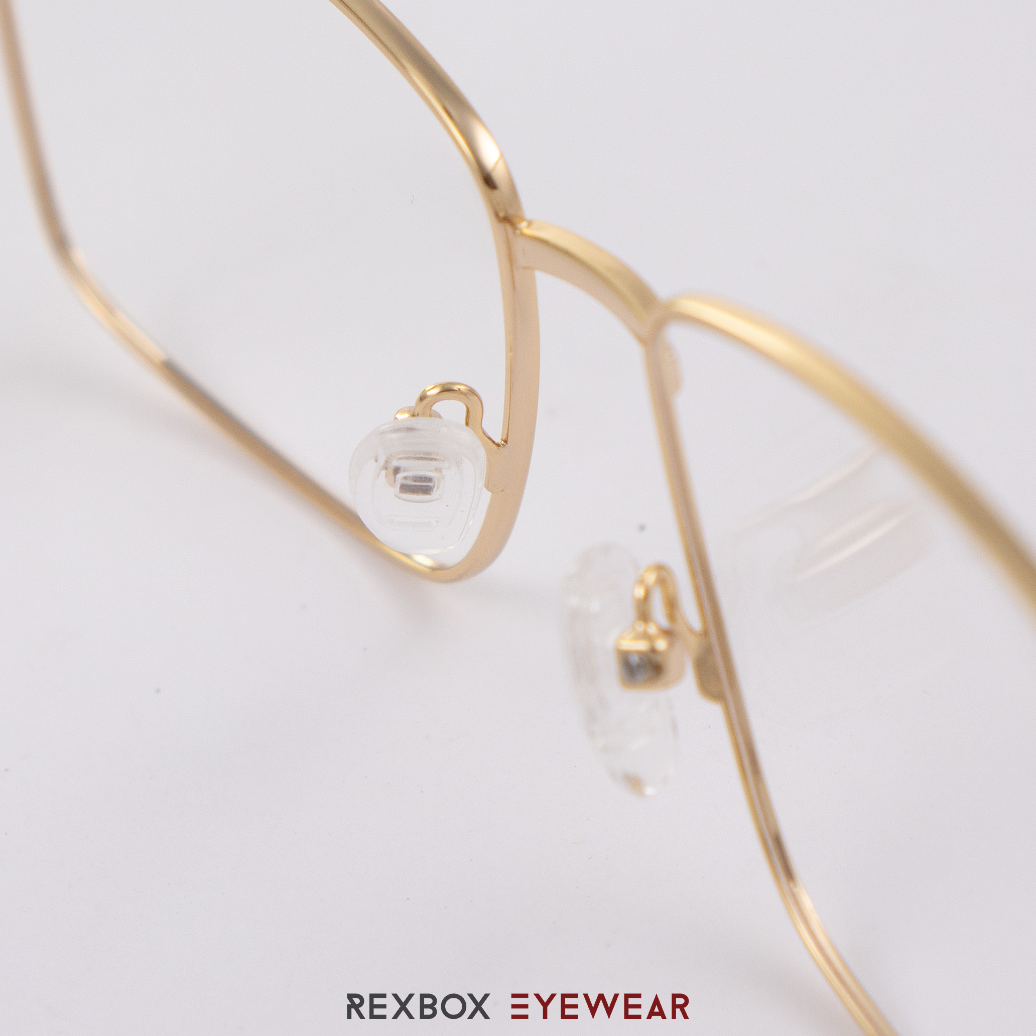 REXBOX | Steven สีทอง รุ่นกว้างพิเศษ กว้างขมับ 150mm เลนส์ 61mm