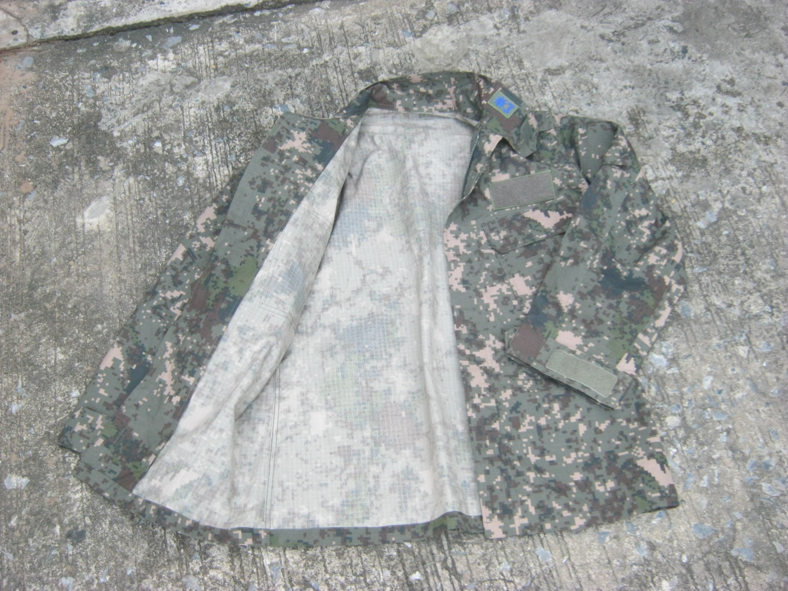 เสื้อทหารเกาหลีใต้