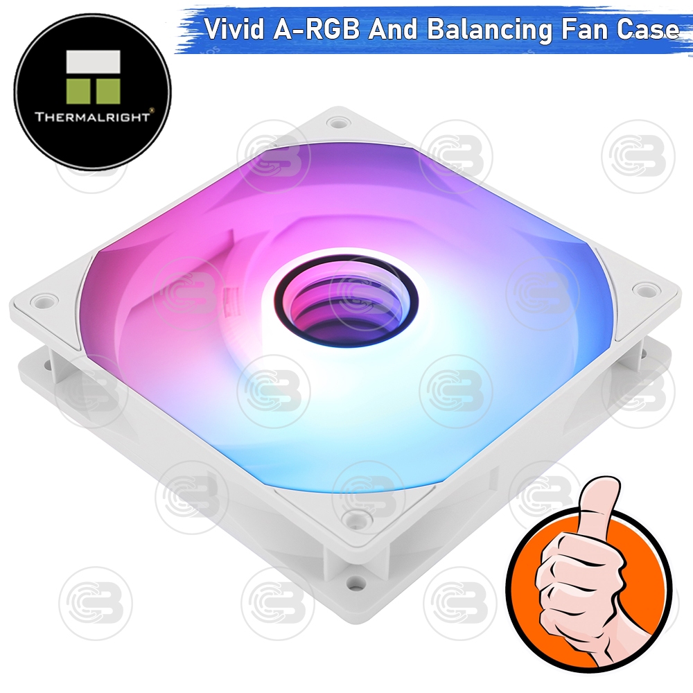 [CoolBlasterThai] Thermalright TL-C12W-S V3 A-RGB Fan Case (size 120 mm.) ประกัน 3 ปี