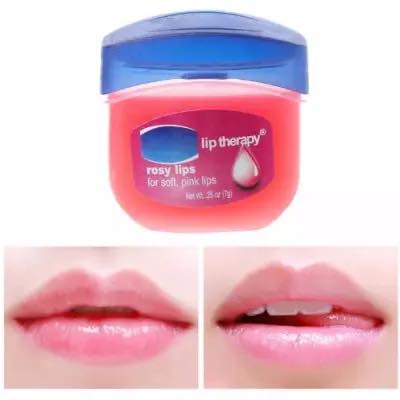ลิปบาล์ม Vaseline Lip Therapy Balm 7g. กลิ่น Rosy ของแท้