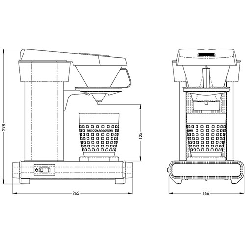 Moccamaster รุ่น Cup-One (สีขาว)