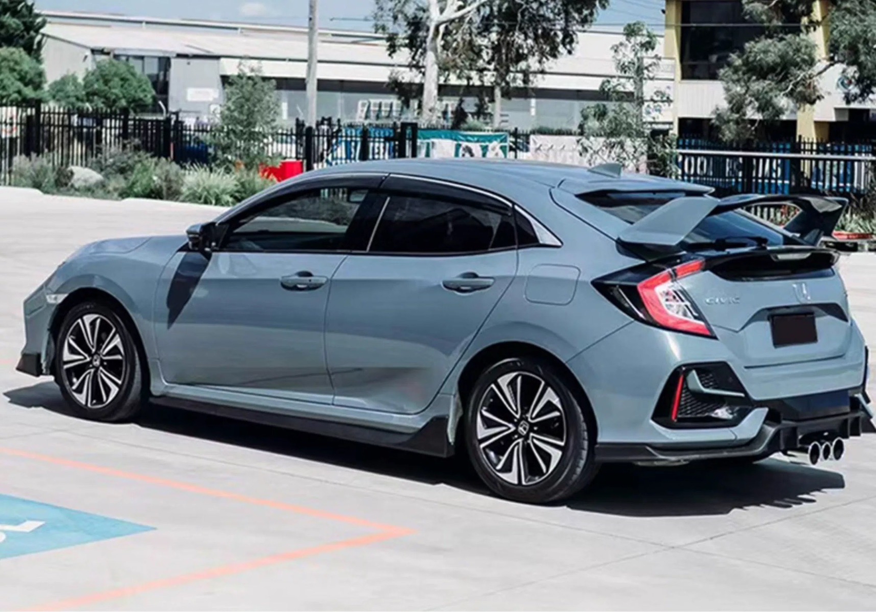 ชุดแต่ง Type R (MC) 2020 แบบเปลี่ยนกันชน Civic FK 2016-2021