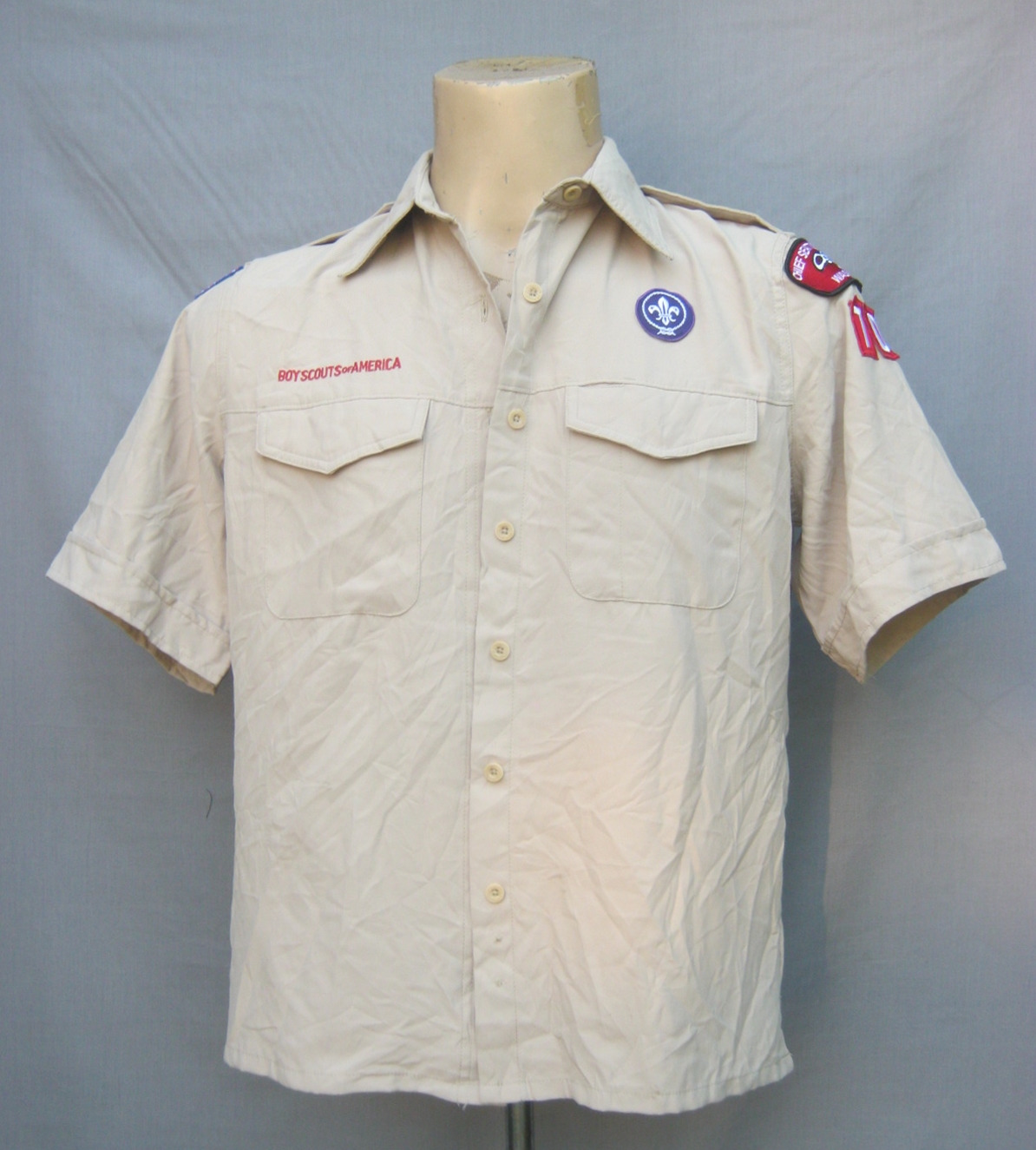 เสื้อลูกเสือสหรัฐ ผ้าแห้งเร็ว M